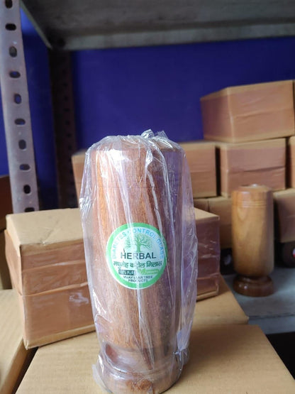 Herbal Wooden Tumbler
